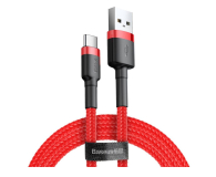 Baseus Kabel Cafule USB-A / USB-C QC 3.0 3A 0.5 m - czerwony - 1502152 - zdjęcie 1